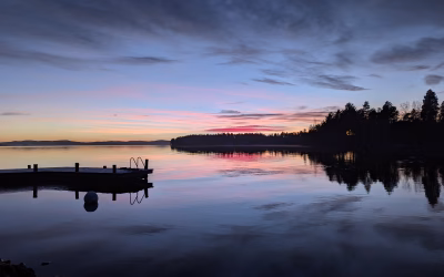 Weihnachten in Dalarna: Winterzauber im Haus am See